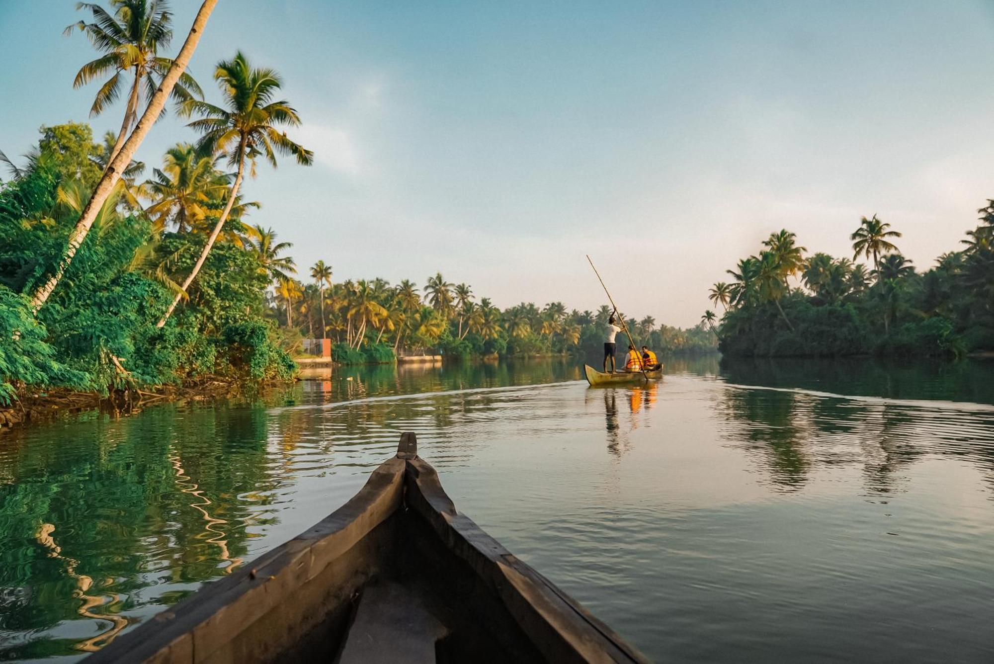 Kalloos Island Backwater Resort Kollam Exterior photo